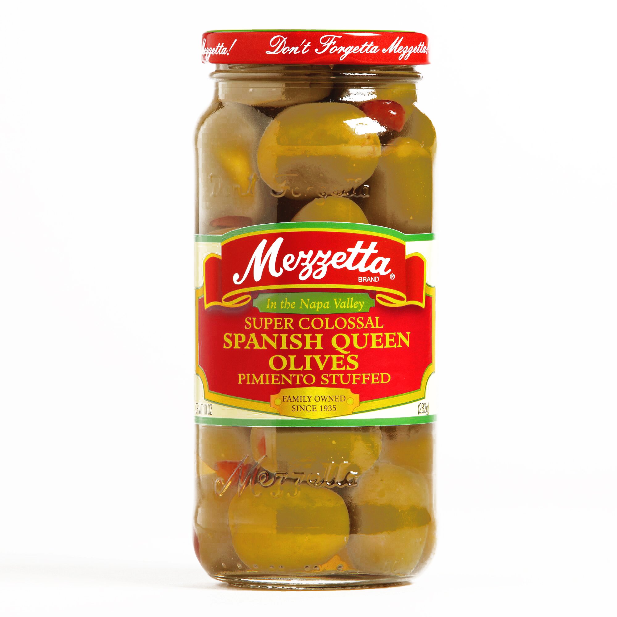 Amazon.com : Mezzetta Super Colossal Spanish Queen Olives 10 oz